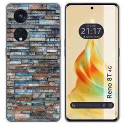 Funda Silicona para Oppo Reno 8T 4G diseño Ladrillo 05 Dibujos