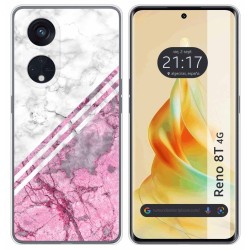 Funda Silicona para Oppo Reno 8T 4G diseño Mármol 03 Dibujos