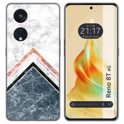 Funda Silicona para Oppo Reno 8T 4G diseño Mármol 05 Dibujos
