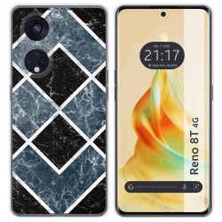 Funda Silicona para Oppo Reno 8T 4G diseño Mármol 06 Dibujos