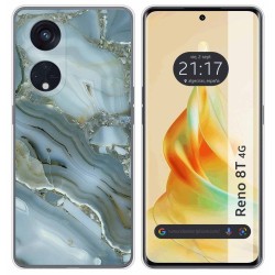 Funda Silicona para Oppo Reno 8T 4G diseño Mármol 09 Dibujos