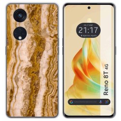 Funda Silicona para Oppo Reno 8T 4G diseño Mármol 10 Dibujos