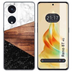 Funda Silicona para Oppo Reno 8T 4G diseño Mármol 11 Dibujos