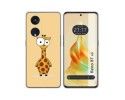 Funda Silicona para Oppo Reno 8T 4G diseño Jirafa Dibujos