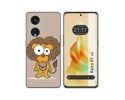 Funda Silicona para Oppo Reno 8T 4G diseño Leon Dibujos