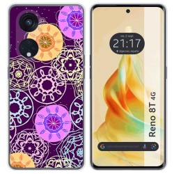 Funda Silicona para Oppo Reno 8T 4G diseño Radial Dibujos