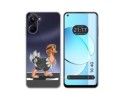 Funda Silicona Transparente para Realme 10 4G diseño Avestruz Dibujos