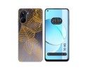 Funda Silicona Transparente para Realme 10 4G diseño Hojas Dibujos