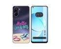 Funda Silicona Transparente para Realme 10 4G diseño Summer Dibujos