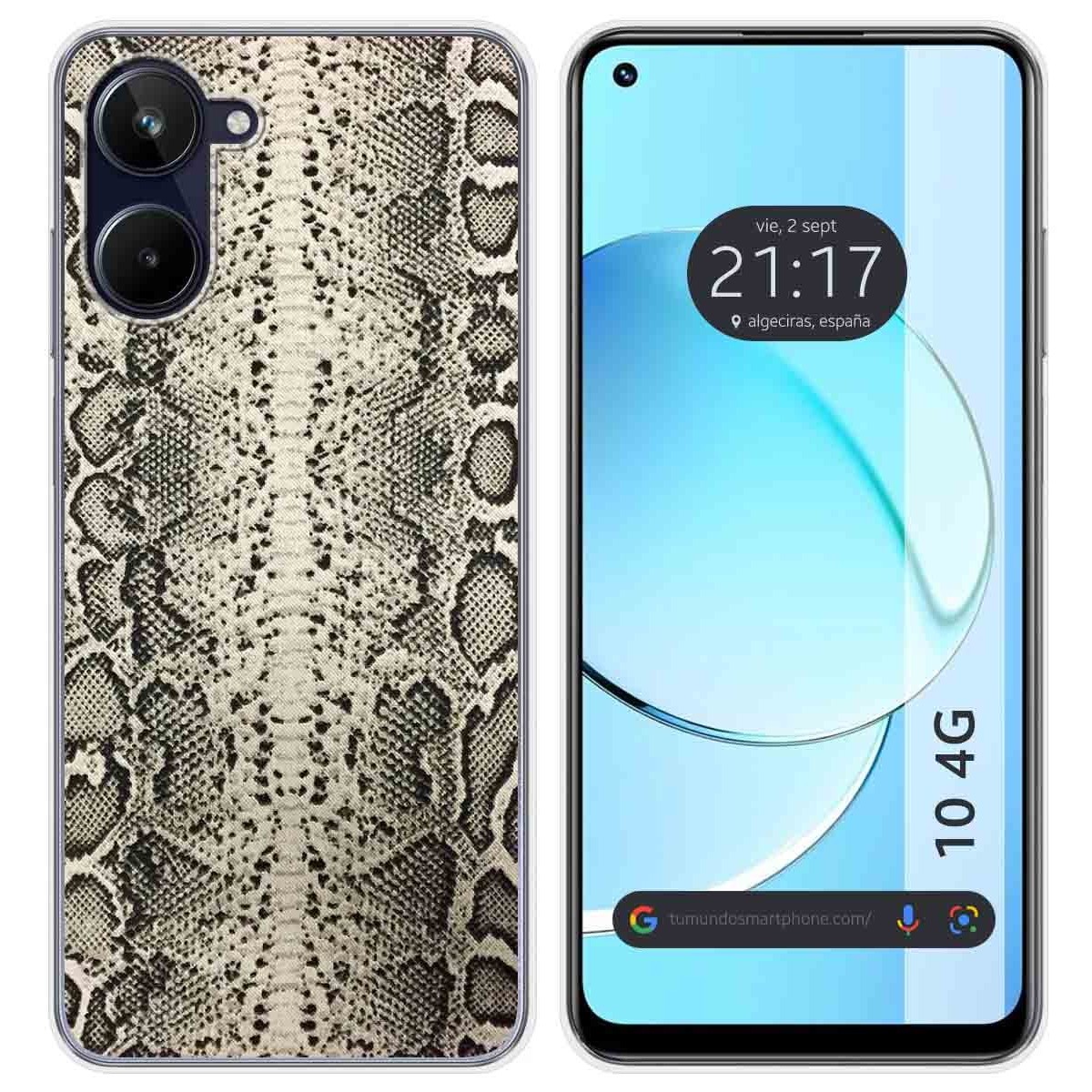 Funda Silicona para Realme 10 4G diseño Animal 01 Dibujos