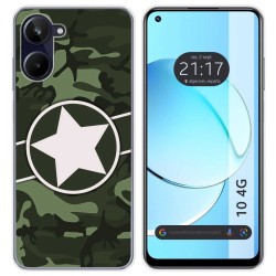 Funda Silicona para Realme 10 4G diseño Camuflaje 01 Dibujos