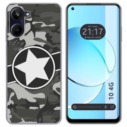 Funda Silicona para Realme 10 4G diseño Camuflaje 02 Dibujos