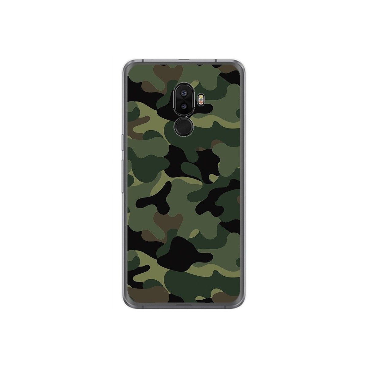 Funda Gel Tpu para Ulefone S8 / S8 Pro Diseño Camuflaje Dibujos