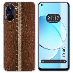 Funda Silicona para Realme 10 4G diseño Cuero 01 Dibujos