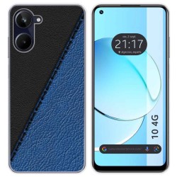 Funda Silicona para Realme 10 4G diseño Cuero 02 Dibujos