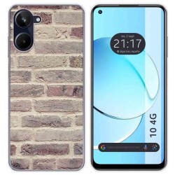 Funda Silicona para Realme 10 4G diseño Ladrillo 01 Dibujos