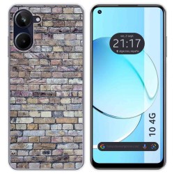 Funda Silicona para Realme 10 4G diseño Ladrillo 02 Dibujos