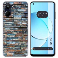 Funda Silicona para Realme 10 4G diseño Ladrillo 05 Dibujos