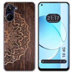 Funda Silicona para Realme 10 4G diseño Madera 06 Dibujos
