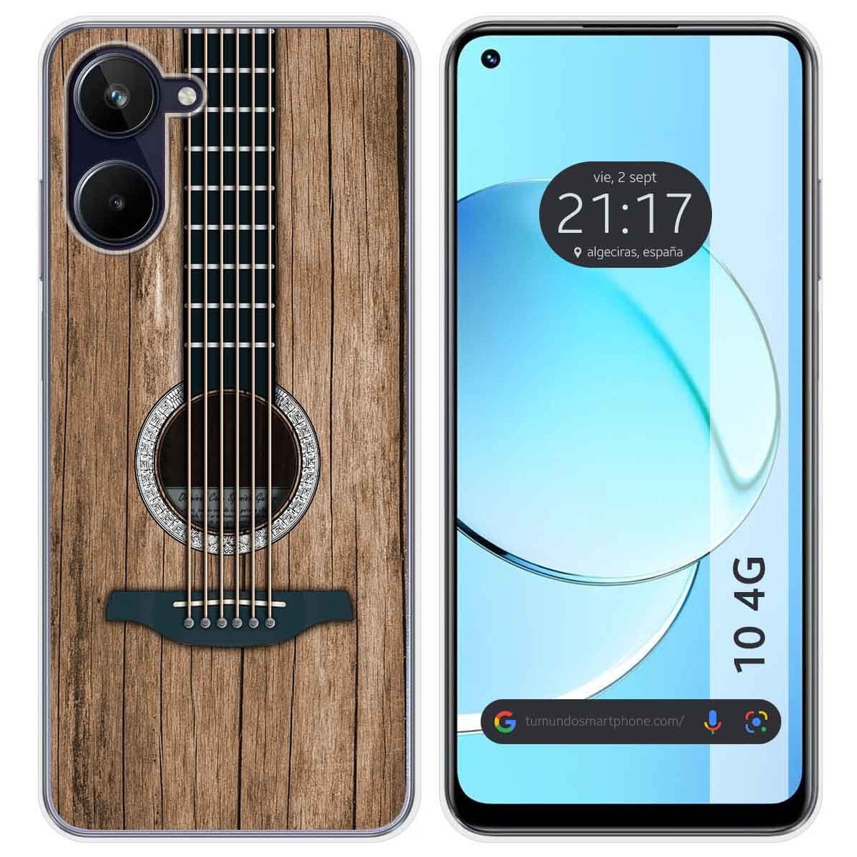 Funda Silicona para Realme 10 4G diseño Madera 11 Dibujos