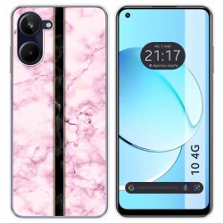 Funda Silicona para Realme 10 4G diseño Mármol 04 Dibujos