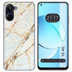 Funda Silicona para Realme 10 4G diseño Mármol 13 Dibujos