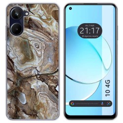 Funda Silicona para Realme 10 4G diseño Mármol 14 Dibujos