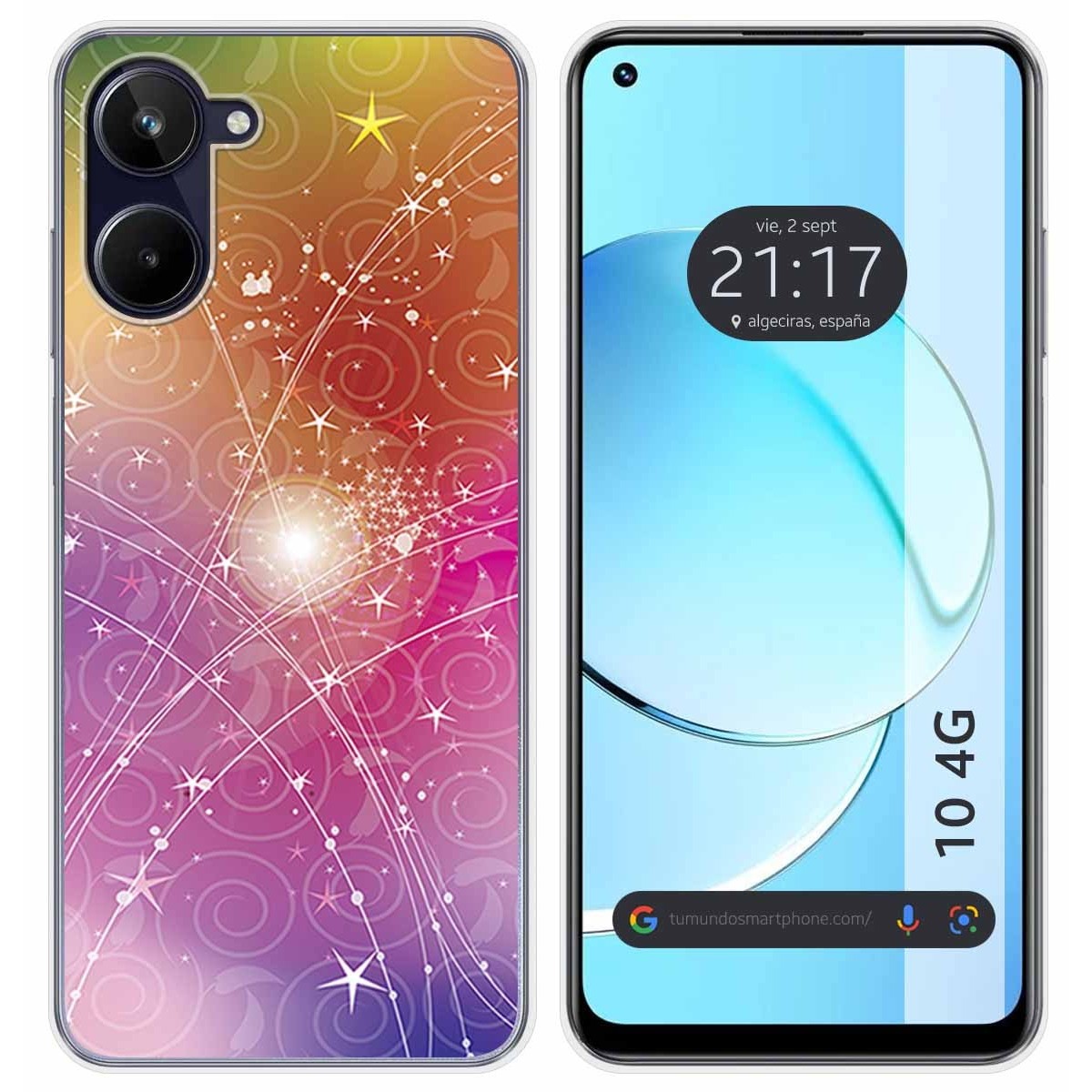 Funda Silicona para Realme 10 4G diseño Abstracto Dibujos