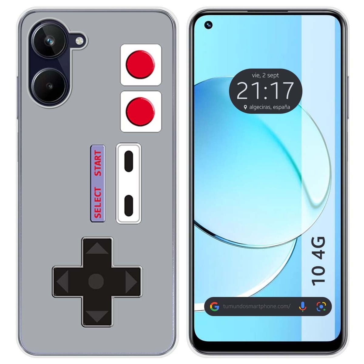 Funda Silicona para Realme 10 4G diseño Consola Dibujos