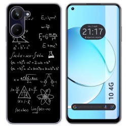 Funda Silicona para Realme 10 4G diseño Formulas Dibujos