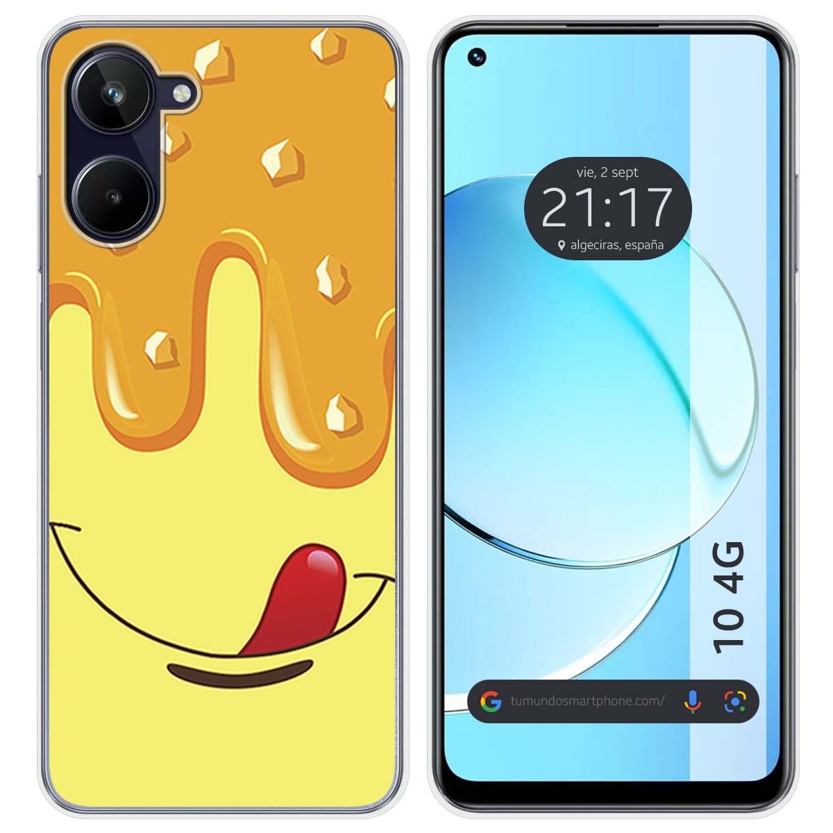 Funda Silicona para Realme 10 4G diseño Helado Vainilla Dibujos