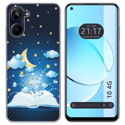 Funda Silicona para Realme 10 4G diseño Libro Cuentos Dibujos