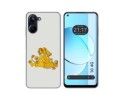 Funda Silicona para Realme 10 4G diseño Leones Dibujos
