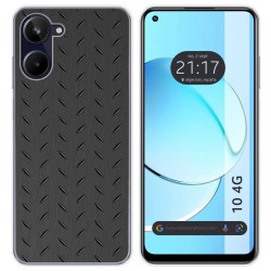 Funda Silicona para Realme 10 4G diseño Metal Dibujos