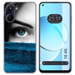 Funda Silicona para Realme 10 4G diseño Ojo Dibujos