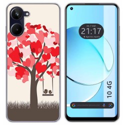 Funda Silicona para Realme 10 4G diseño Pajaritos Dibujos