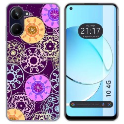 Funda Silicona para Realme 10 4G diseño Radial Dibujos