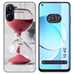 Funda Silicona para Realme 10 4G diseño Reloj Dibujos