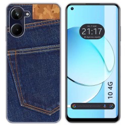 Funda Silicona para Realme 10 4G diseño Vaquero Dibujos