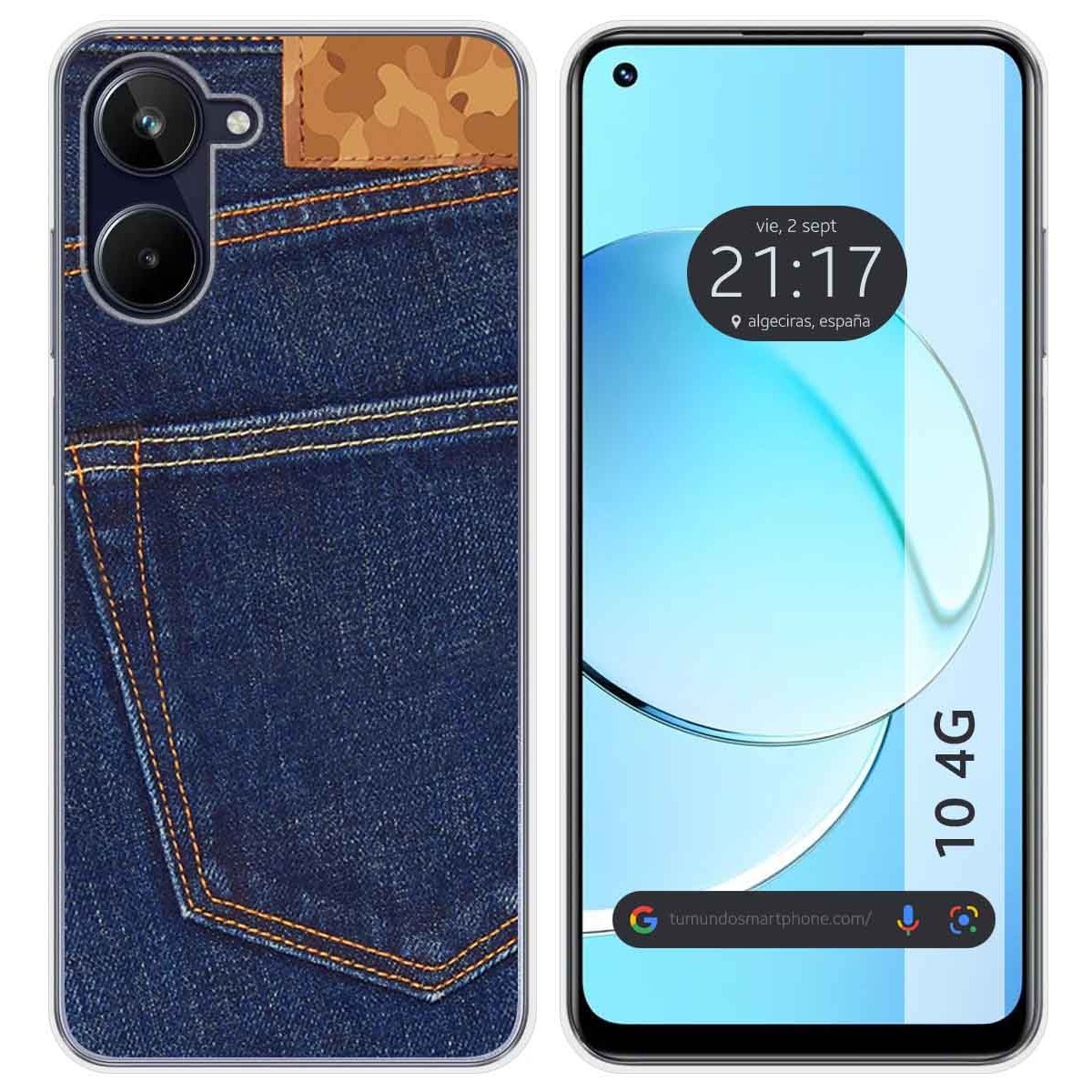 Funda Silicona para Realme 10 4G diseño Vaquero Dibujos