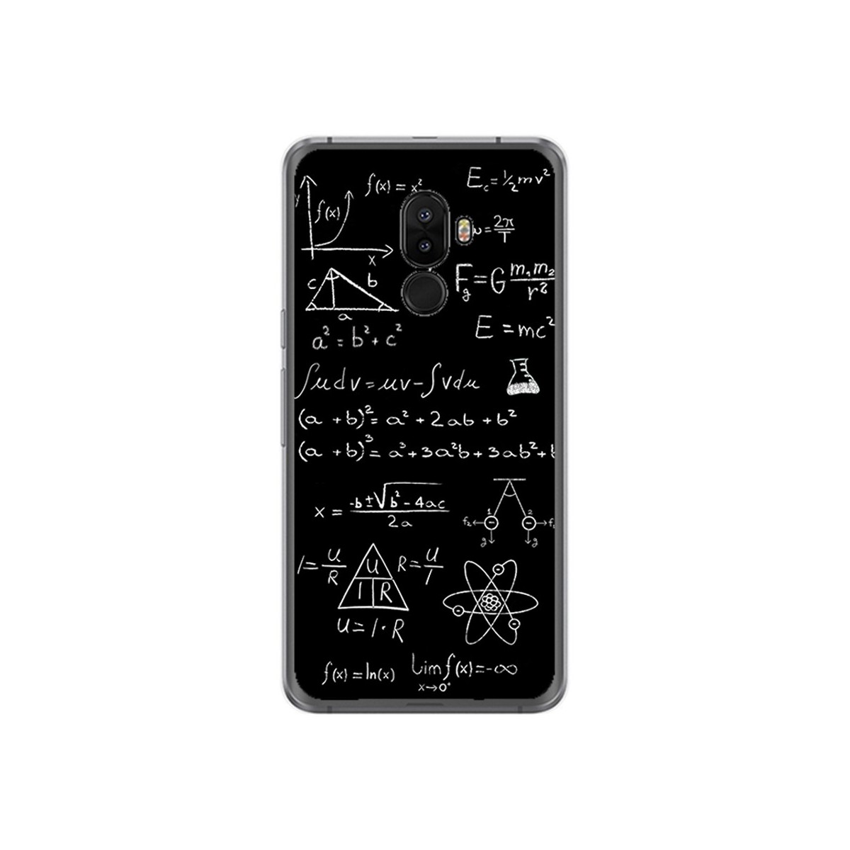 Funda Gel Tpu para Ulefone S8 / S8 Pro Diseño Formulas Dibujos