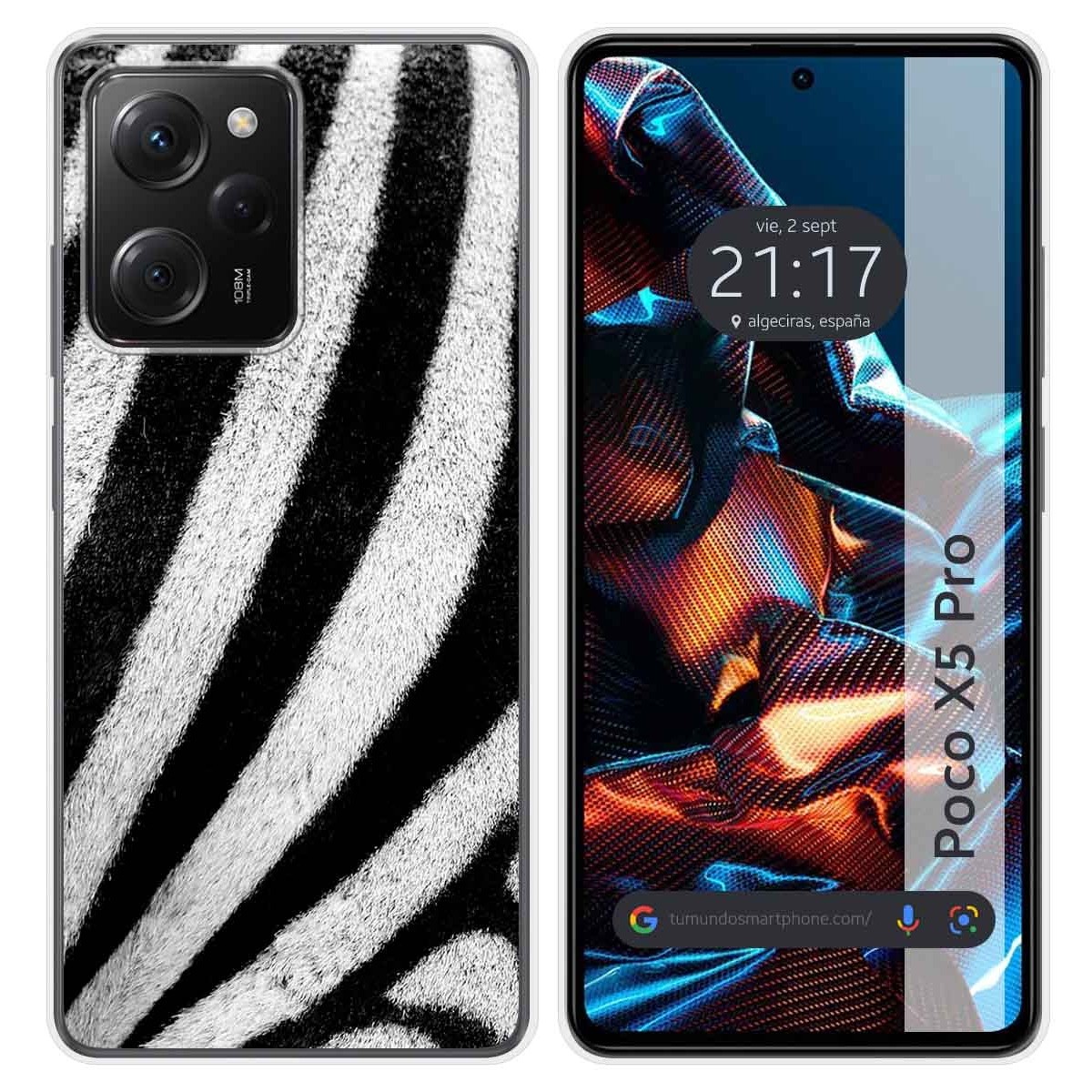 Funda Silicona compatible con Xiaomi POCO X5 Pro 5G diseño Animal 02 Dibujos