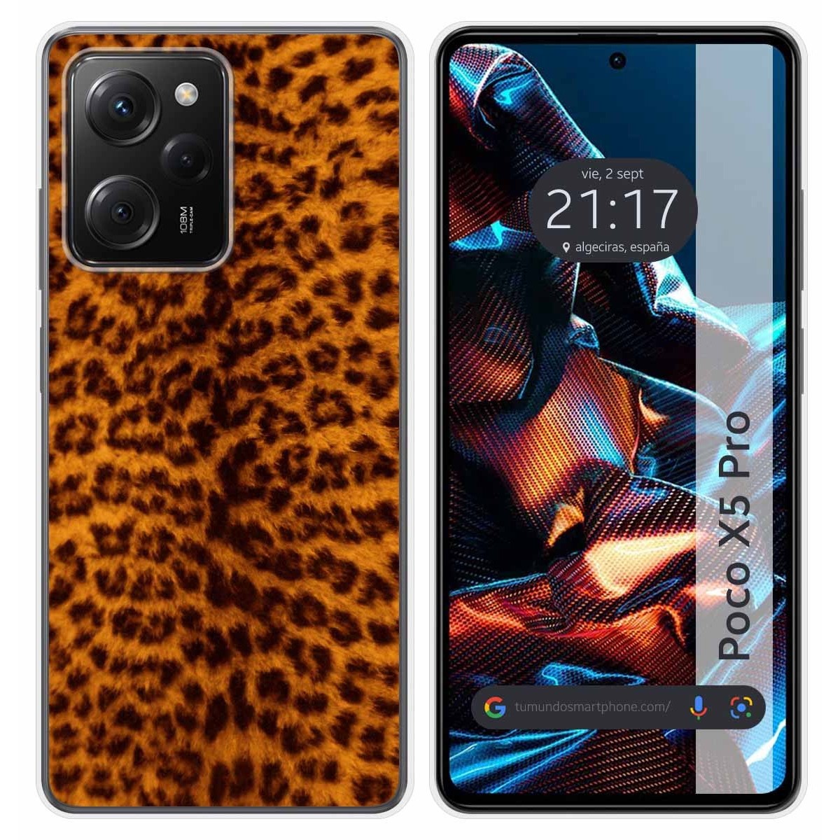 Funda Silicona compatible con Xiaomi POCO X5 Pro 5G diseño Animal 03 Dibujos
