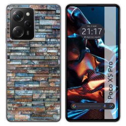 Funda Silicona compatible con Xiaomi POCO X5 Pro 5G diseño Ladrillo 05 Dibujos