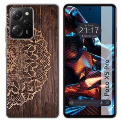 Funda Silicona compatible con Xiaomi POCO X5 Pro 5G diseño Madera 06 Dibujos