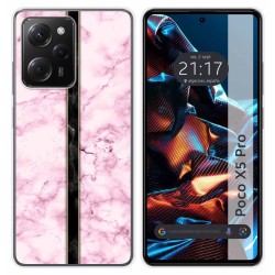 Funda Silicona compatible con Xiaomi POCO X5 Pro 5G diseño Mármol 04 Dibujos