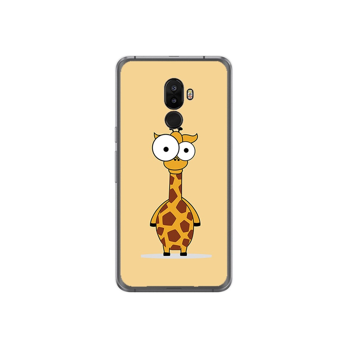 Funda Gel Tpu para Ulefone S8 / S8 Pro Diseño Jirafa Dibujos