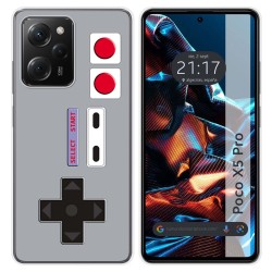 Funda Silicona compatible con Xiaomi POCO X5 Pro 5G diseño Consola Dibujos