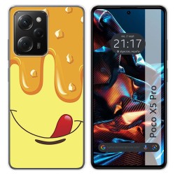 Funda Silicona compatible con Xiaomi POCO X5 Pro 5G diseño Helado Vainilla Dibujos