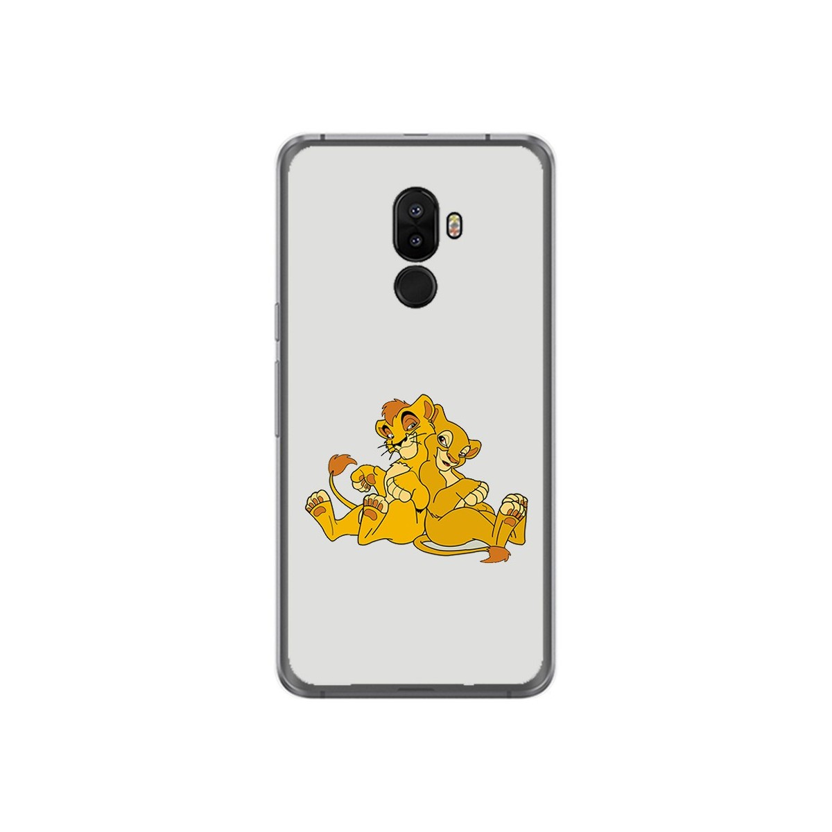 Funda Gel Tpu para Ulefone S8 / S8 Pro Diseño Leones Dibujos